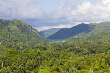Görünüm Sierra escambray, il cienfuegos, cuba