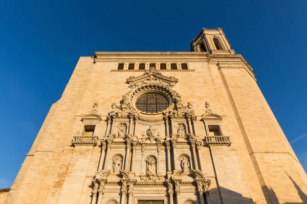 Catedral de Santa María en Gerona, España — Foto de Stock