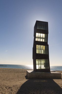 Barceloneta plaj, Barselona, İspanya, HEYEL