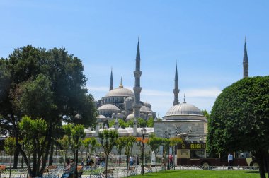 Mavi Cami, (Sultanahmet Camii), İstanbul, Türkiye.