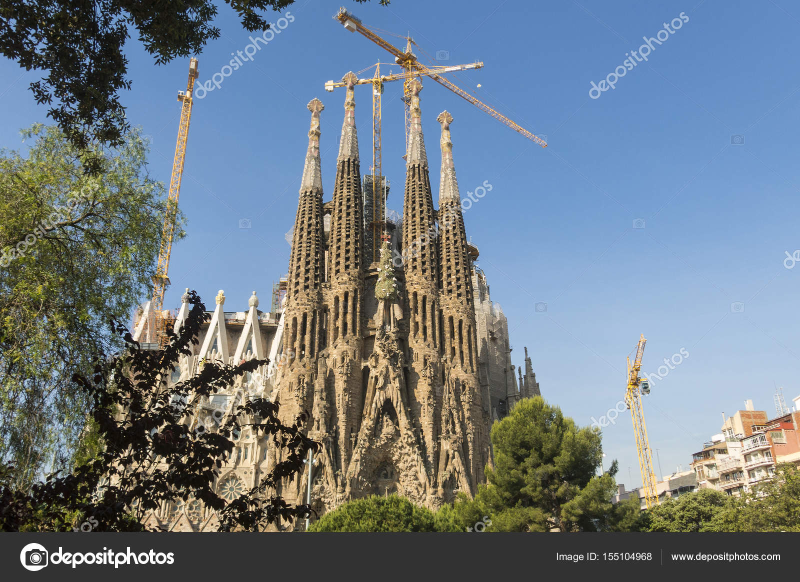 La Sagrada Familia Nativity Facade