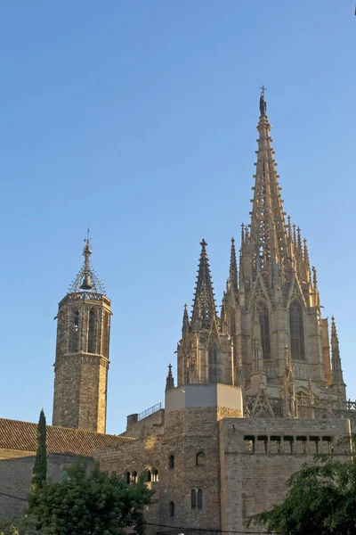 Kathedraal van Barcelona, spanje — Stockfoto