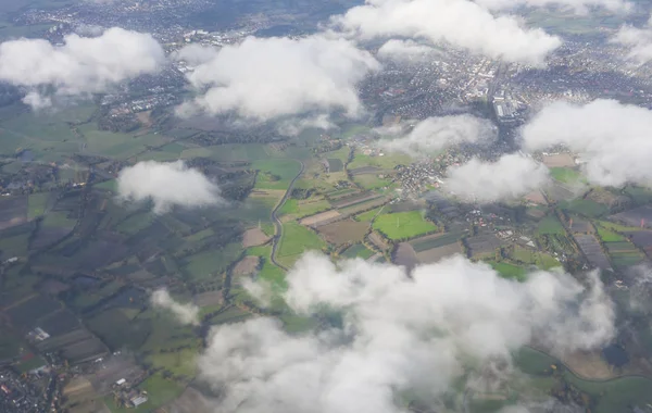 Vista aérea del estado de Hamburgo en Alemania — Foto de Stock