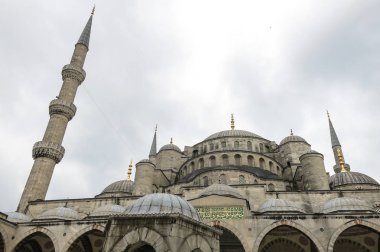 Ayrıntı Sultanahmet Camii, Istanbul, Türkiye. 