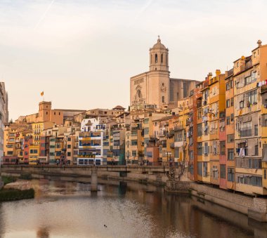 Gerona, Costa Brava, Katalonya, İspanya Panoraması.