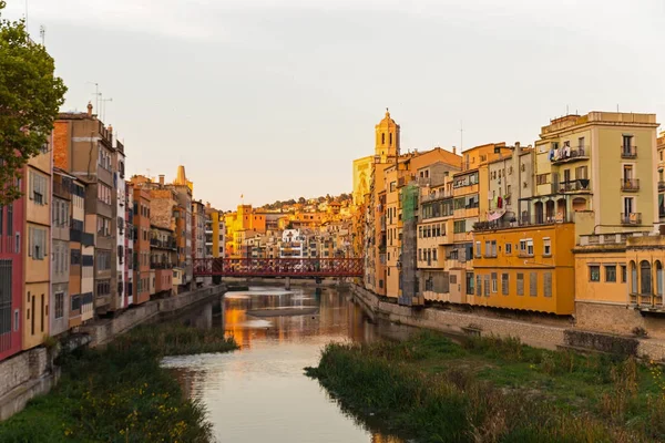 Πανόραμα της Girona, Κόστα Μπράβα, Καταλονία, Ισπανία. — Φωτογραφία Αρχείου