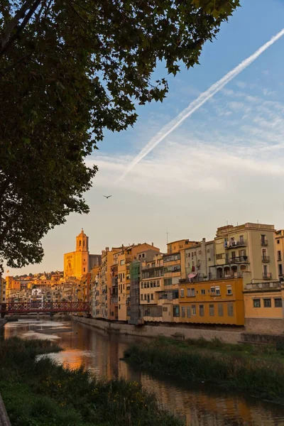 Πανόραμα της Girona, Κόστα Μπράβα, Καταλονία, Ισπανία. — Φωτογραφία Αρχείου