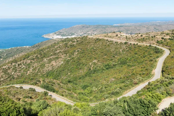 Visa i kommunen El Port de la Selva, — Stockfoto