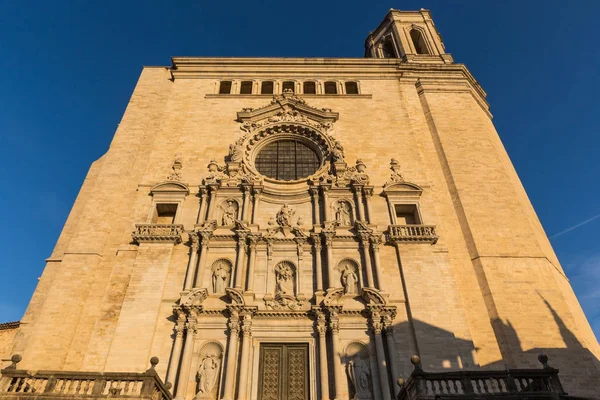 The Saint Mary's Cathedral in Gerona, Spain — Stock Photo, Image