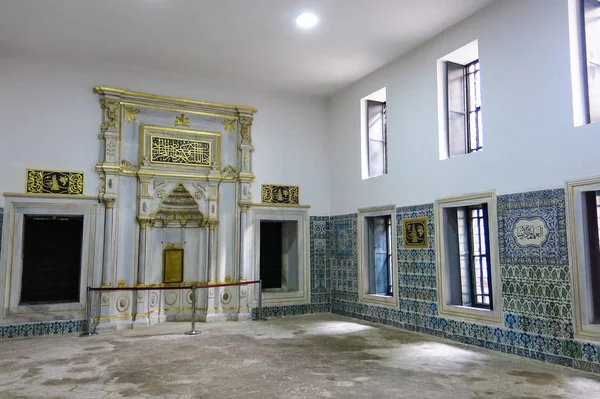 Hermosa decoración en el Palacio Topkapi, Estambul, Turquía . — Foto de Stock