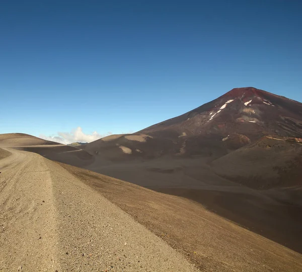 Lonquimay sopka v Bio Bio regionu, Chile — Stock fotografie