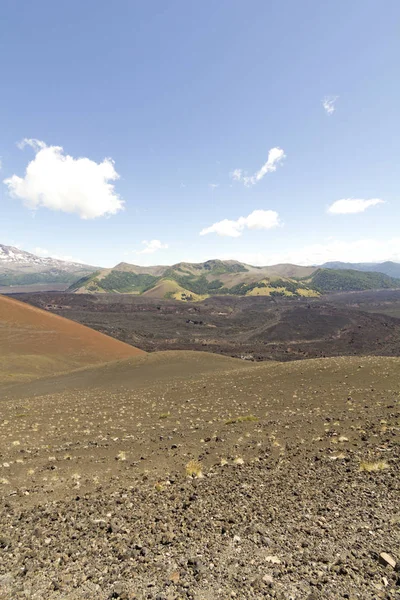 Manzara volkan arazi, Şili — Stok fotoğraf