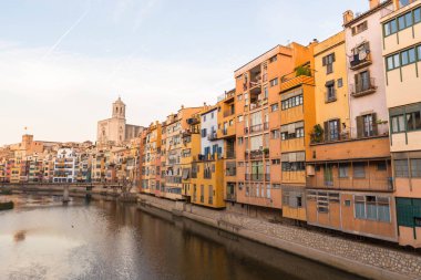 Gerona, Costa Brava, Katalonya, İspanya Panoraması.