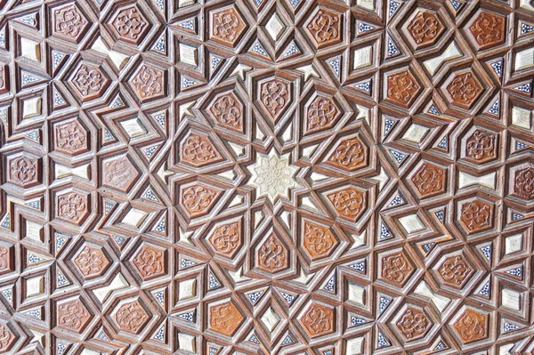 Detalhe da porta da mesquita de Suleymaniye, Istambul, Turquia — Fotografia de Stock