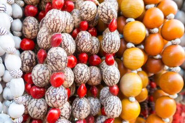 Tipik Küba Hatıra: Tohum Kolye. Popüler Küba hesaplarındaki