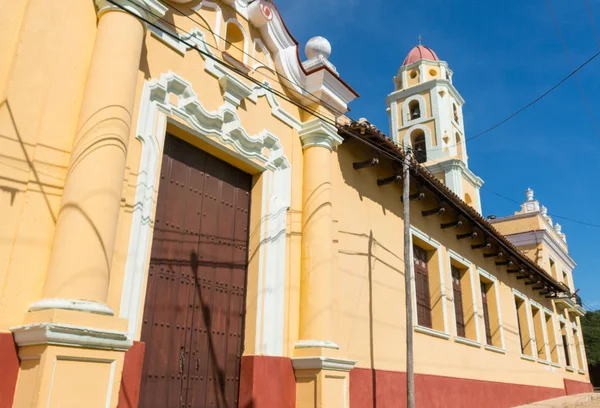 Trinidad, Cuba. UNESCO World Heritage Site. Toren van Museo Nacio — Stockfoto