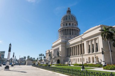 Ünlü Ulusal Capitol (Capitolio Nacional) binası. Natio