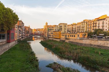 Gerona, Costa Brava, Katalonya, İspanya Panoraması.