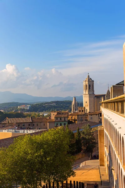 Kathedraal van Girona, Catalonië, Spanje. — Stockfoto