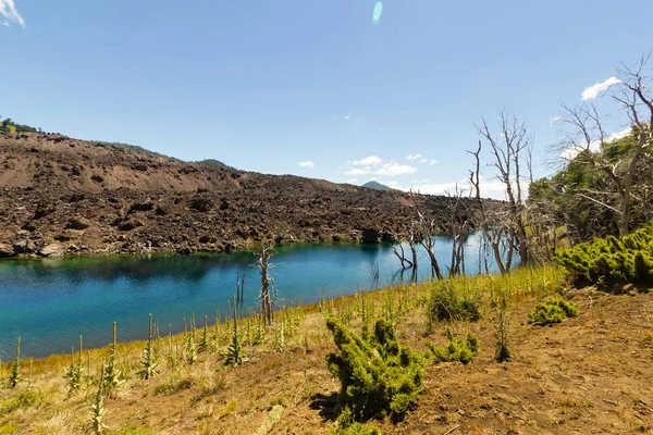 Vulkanikus táj, Chilei Patagónia, Chile. — Stock Fotó