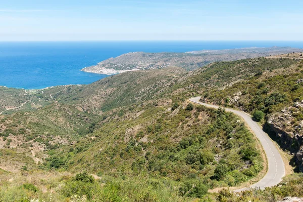 Visa i kommunen El Port de la Selva, — Stockfoto