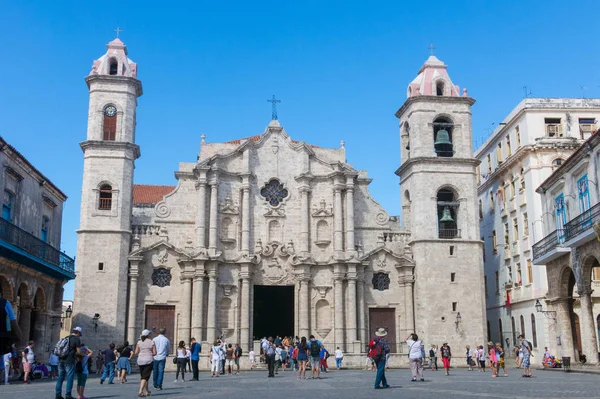 Plaza de la Catedral (İngilizce: Cathedral Square) f biridir. — Stok fotoğraf