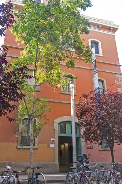 Entrada del Museo del Chocolate. Barcelona, Cataluña, España —  Fotos de Stock