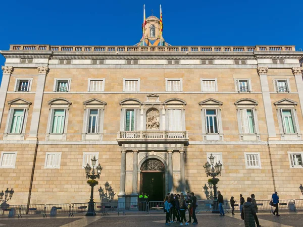 ジャナラリター宮殿のカタルーニャ州のバルセロナ、スペイン。宮殿 — ストック写真