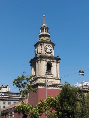 San Francisco Kilisesi, Katolik Tapınağı ve eski manastırda Alameda, Santiago de Chile