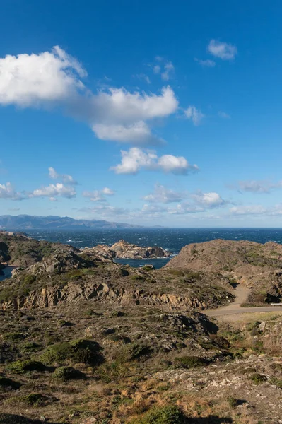 Cap de Creus natuurpark, het meest westelijke punt van Spanje. Spanje — Stockfoto