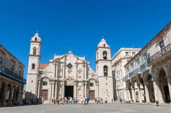 Plaza de la Catedral (İngilizce: Cathedral Square) f biridir. — Stok fotoğraf