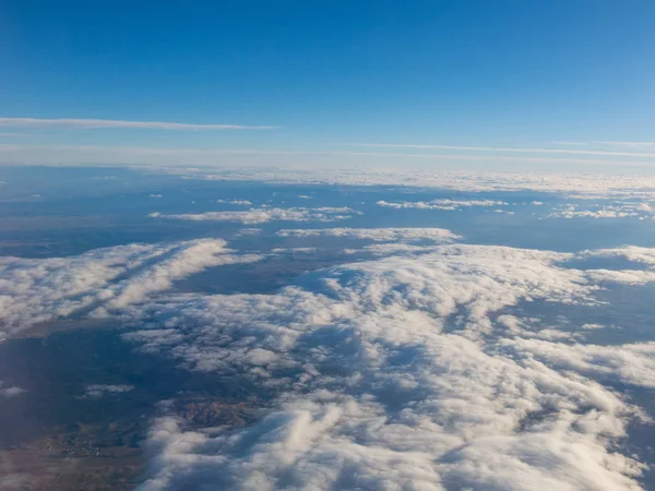 Aerial view of the Madrid region, outside the metropolitan area. — Stock Photo, Image