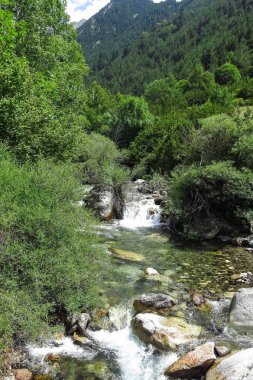 Aiguestortes Milli Parkı Katalan Pyrenees, İspanya