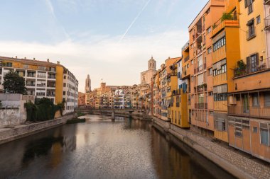 Gerona, Costa Brava, Katalonya, İspanya Panoraması.
