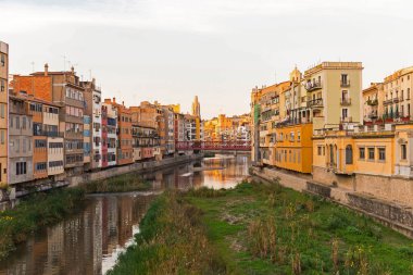 Gerona, Costa Brava, Katalonya, İspanya Panoraması.