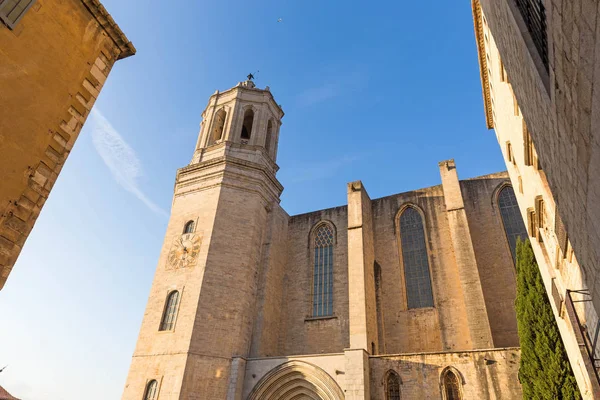 Santa Maria Katedrali. Gerona, Costa Brava, Katalonya, İspanya. — Stok fotoğraf