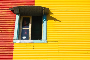 renkli binalar la boca, buenos aires, Arjantin