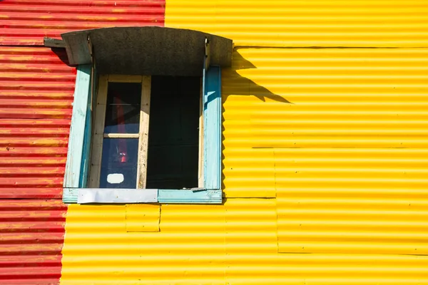 Renkli binalar la boca, buenos aires, Arjantin — Stok fotoğraf
