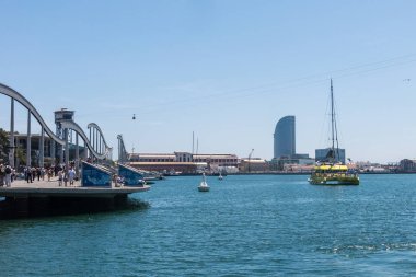 Barselona Limanı, Ramblas 'ın sonunda.