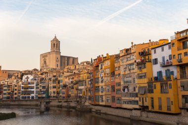 Gerona, Costa Brava, Katalonya, İspanya Panoraması.