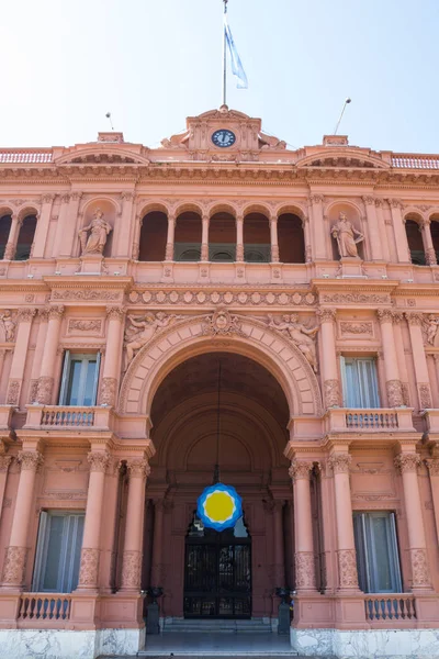 Casa Rosada (Casa Rosa) Palácio Presidencial da Argentina. M — Fotografia de Stock