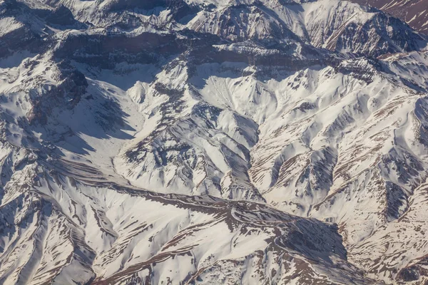 Gamma delle Ande tra Argentina e Cile — Foto Stock