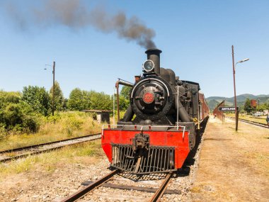 Valdivia'dan Antil'e giden Valdiviano adlı turist treni