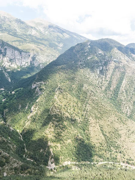 Widok z masywu El Pedraforca, t jest jednym z najbardziej godowych — Zdjęcie stockowe