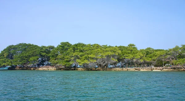 Immagine Delle Isole Del Rosario Arcipelago Composto Isole Situate Circa — Foto Stock