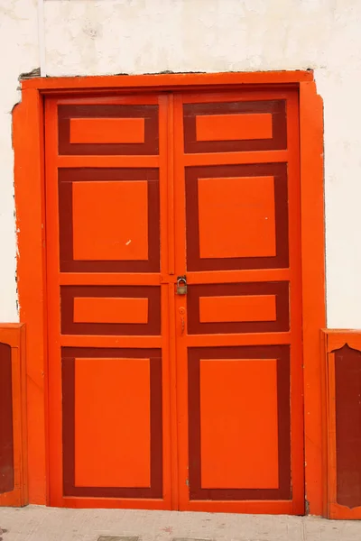 Krásné Koloniální Domy Malované Jasnými Barvami Ulicích Malého Andského Města — Stock fotografie