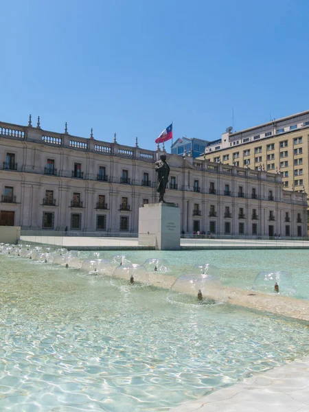 Santiago Chile Chile Januar 2018 Denkmal Für Arturo Alessandri Palma — Stockfoto