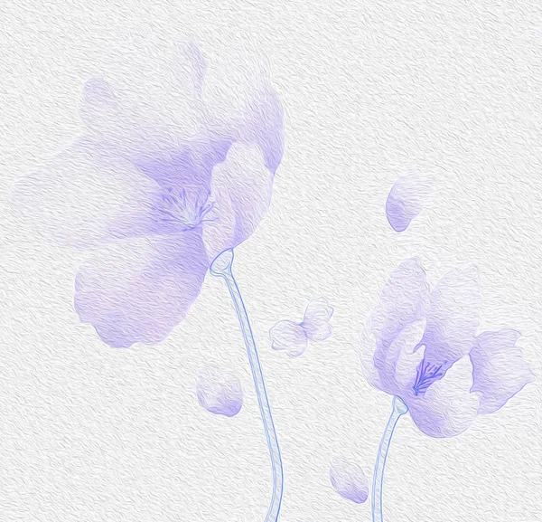 Background flowers as a wallpaper