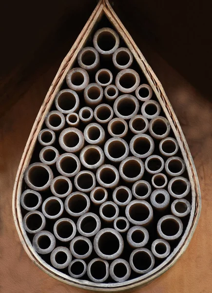 Nahaufnahme Honigbienenhaus — Stockfoto