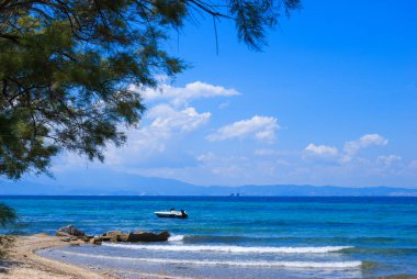 güzel plaj, chalkidiki Yarımadası, Yunanistan
